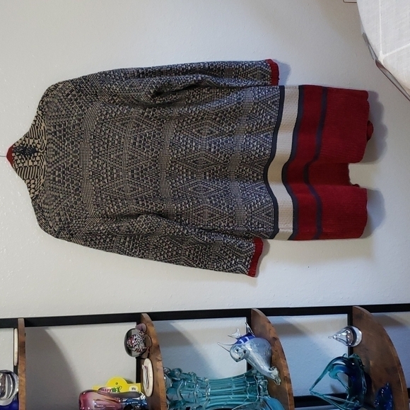 Tribekka 44 Open Long Cardigan, Size L - Picture 6 of 8